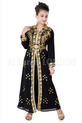 Golden Handwork Girls Farasha 70078