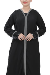 Designer Nida Girls Abaya 70084