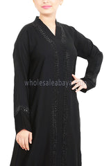 Stylish Stonework Girls Abaya 70088