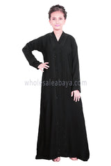 Stylish Stonework Girls Abaya 70088