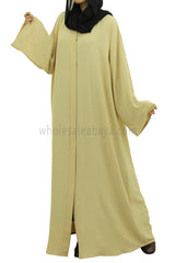 Crepe Fabric Open Abaya