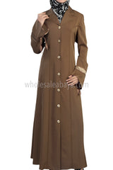 Turkey Style Long Dress Turkish Coat Abaya - 80001