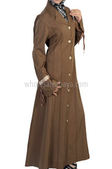 Turkey Style Long Dress Turkish Coat Abaya - 80001