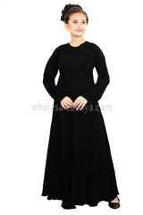 Nida Diamante Stonework Abaya 70090