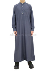 Boys Stylish Collar Jubba 10053 RL16 Blue Grey