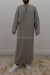 Men's Traditional Emirati Style Thoube 90008 ER TR B4