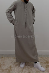 Men's Traditional Emirati Style Thoube 90008 ER TR B4