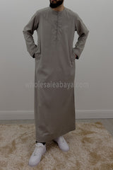 Men's Traditional Emarati Style Thoube 90008 ER TR B4