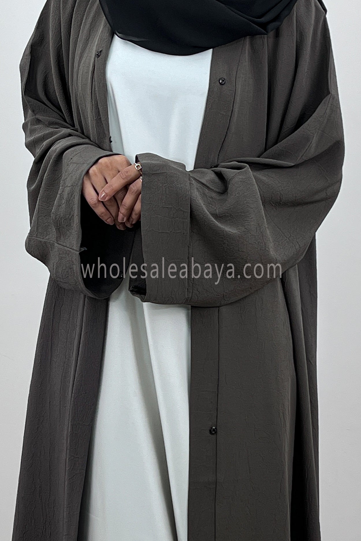 Classic Plain Arwa Abaya 30051