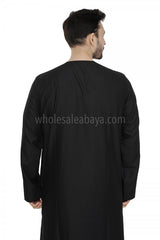 Men's Omani Style Thoube 90008  RL12  Black