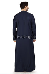 Embroidered Omani Thoube 90049  RL10  Navy