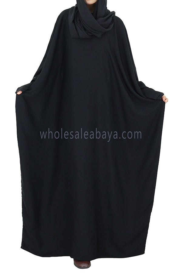 Butterfly Abaya C-1 Black