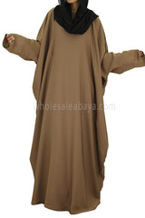 Butterfly Abaya C-9 Caramel Mocha