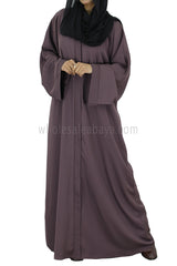 30051 C-3 Mauve Open Abaya