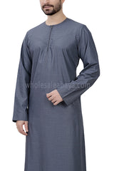 Men's Omani Style Thoube 90008  RL16 Grey
