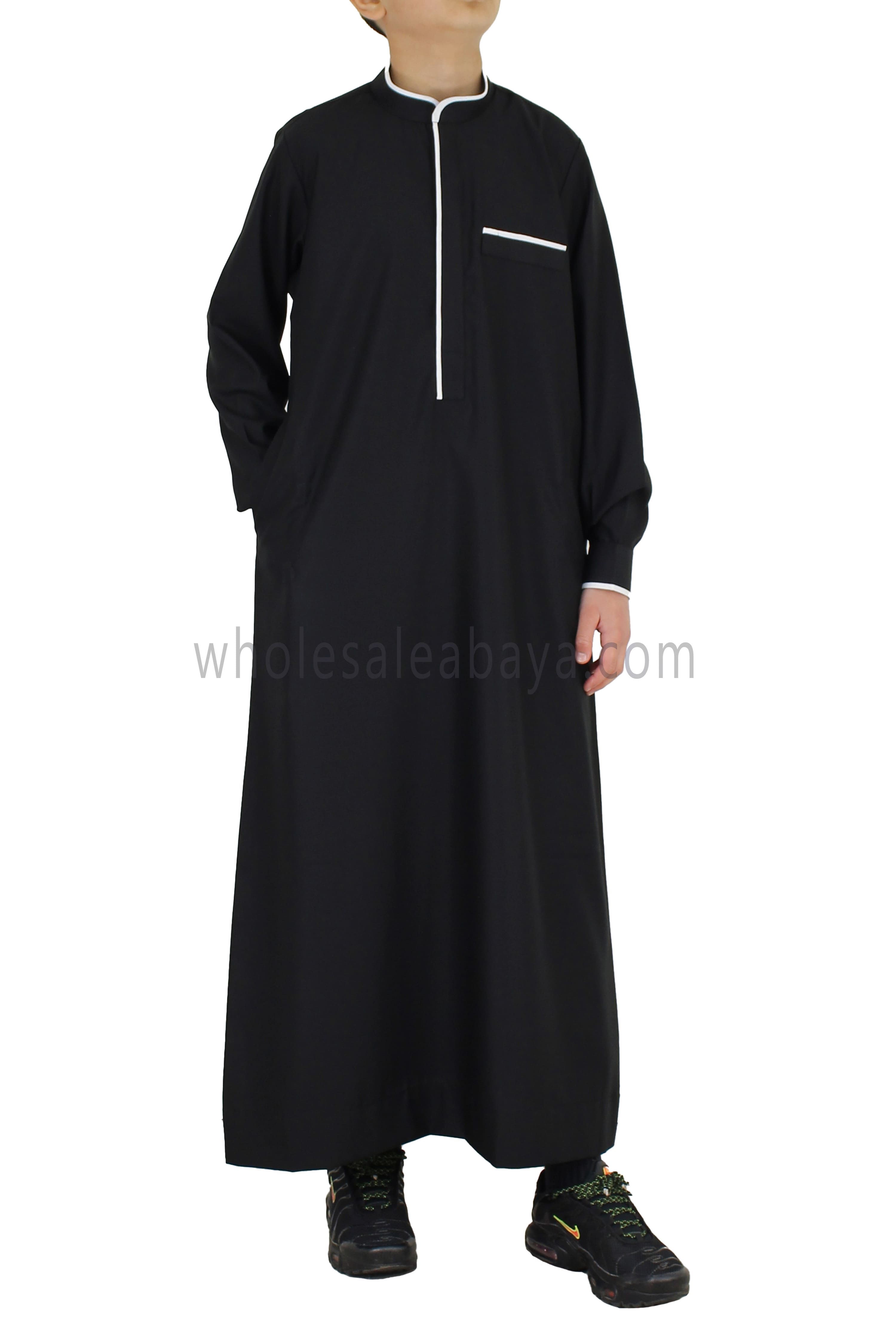 Boy's Collar Thoubes 10051 RL12 Black