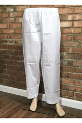 White polyester pants for Men 50025