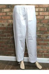 White polyester pants for boys 50024