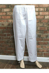 White polyester pants for Men 50025
